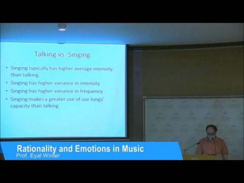 Rationality and Emotions in Music | Prof. Eyal Winter
