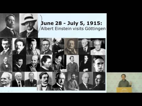 The History of General Relativity | Prof. Leo Corry