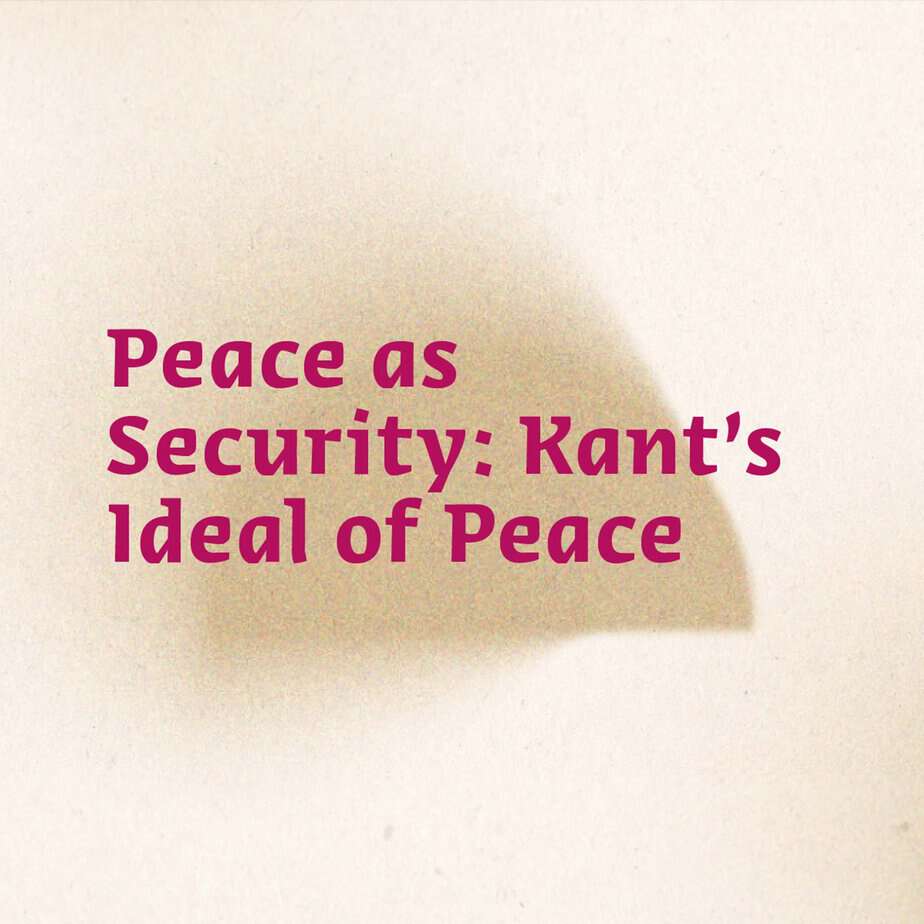 Peace as Security